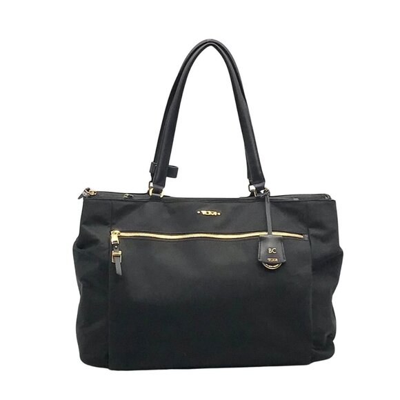 Tumi Black Nylon Sheryl Voyageur Business Tote Bag - Picture 1 of 11